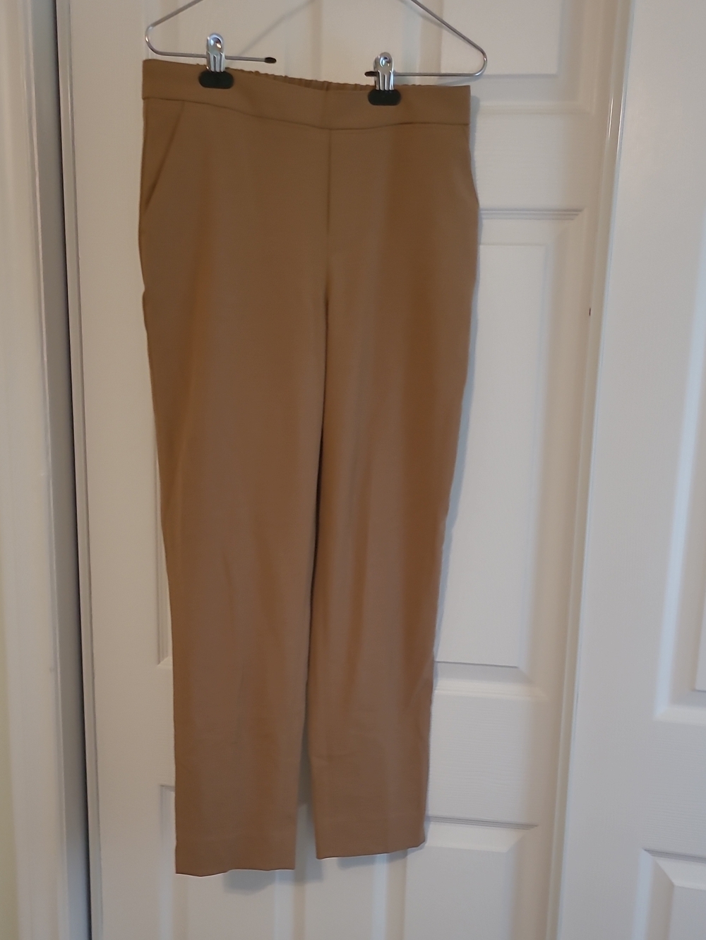 Banana Republic Straight Leg Pants in Camel Tan